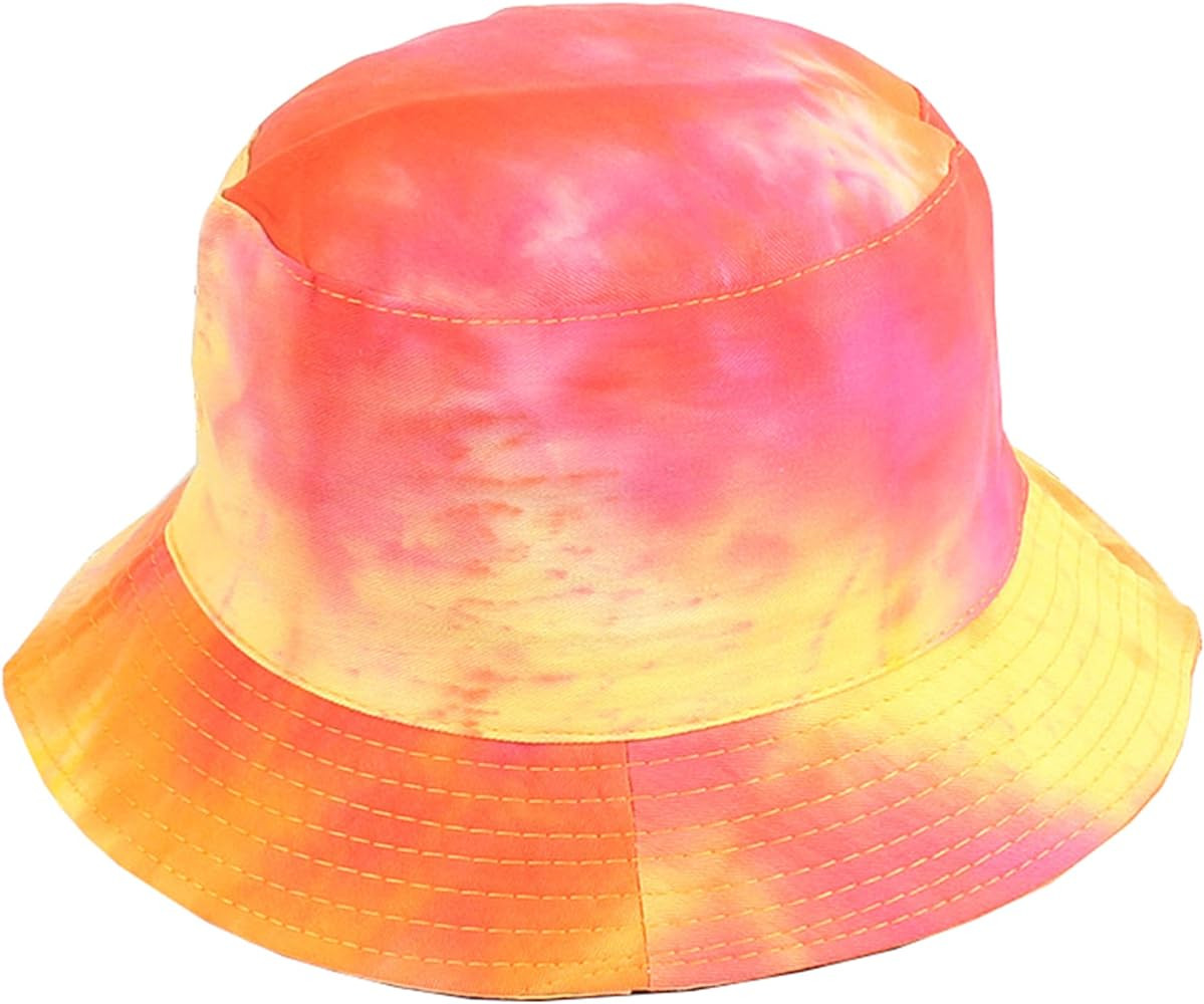 Mashiaoyi Unisex Print Double-Side-Wear Reversible Bucket Hat | Amazon (US)