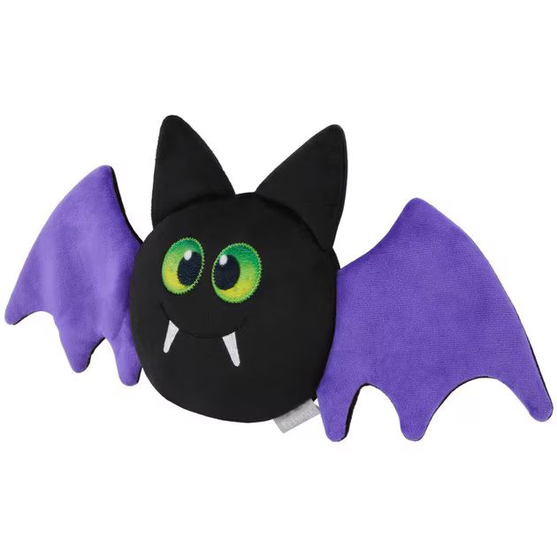 FRISCO Halloween Bat Round Plush Squeaky Dog Toy - Chewy.com | Chewy.com