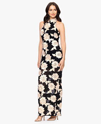 Women's Floral Soutache Embroidered Dress | Macy's