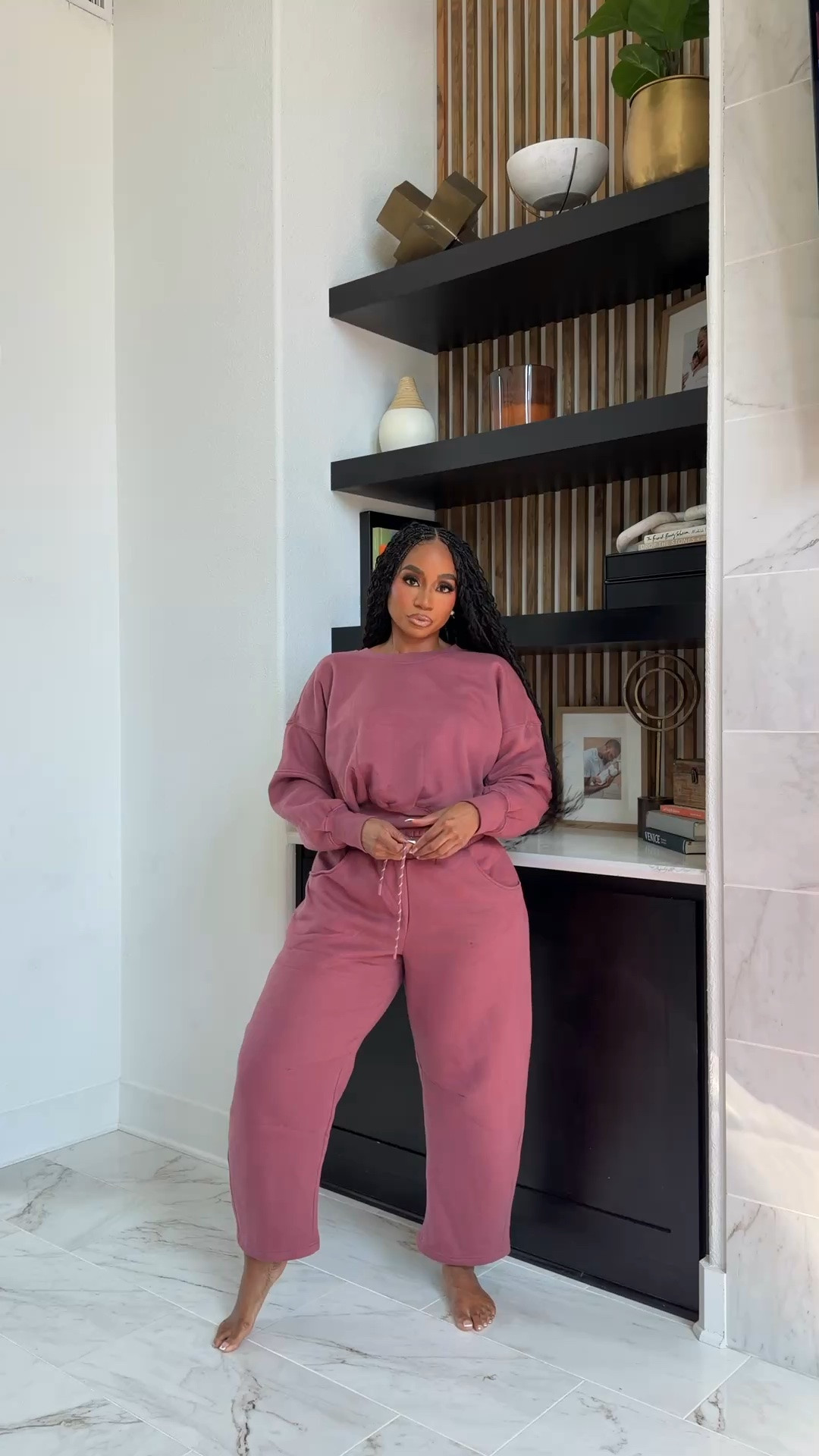 Under $40 loungewear I’ve been loving! So soft and comfy! Comes in an additional color!