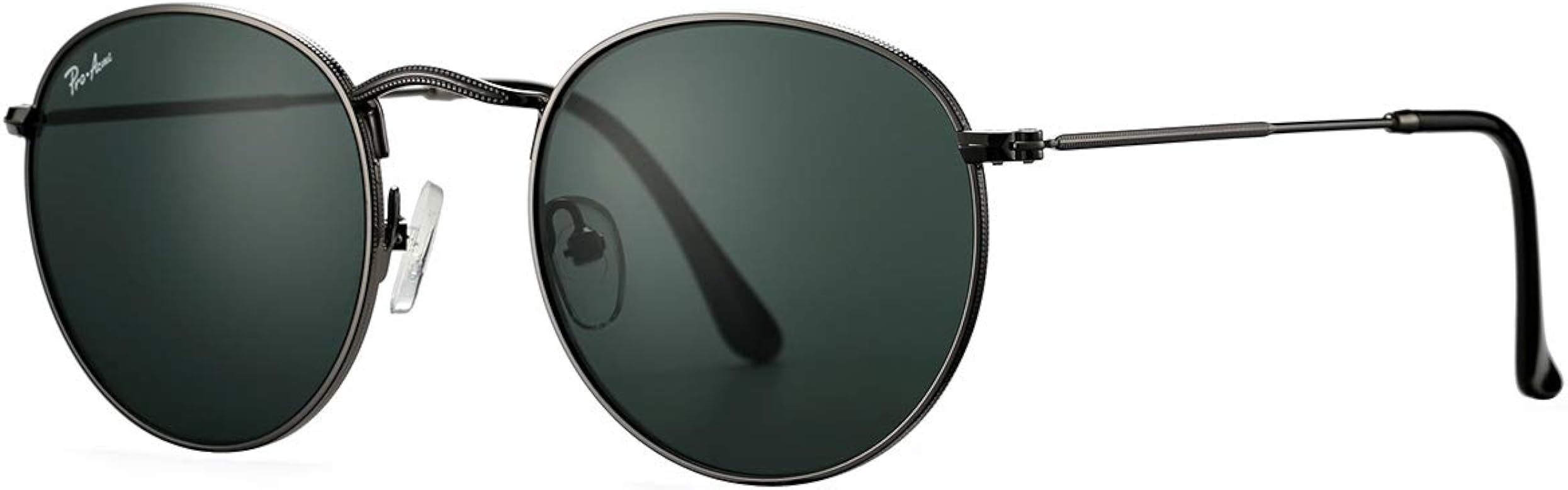 Pro Acme Small Round Sunglasses for Women Men Classic Retro Circle Metal Sun Glasses 50mm | Amazon (US)