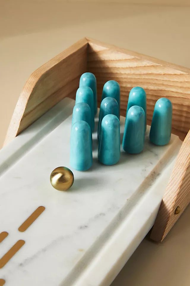 Marble Table Bowling Set | Anthropologie (US)