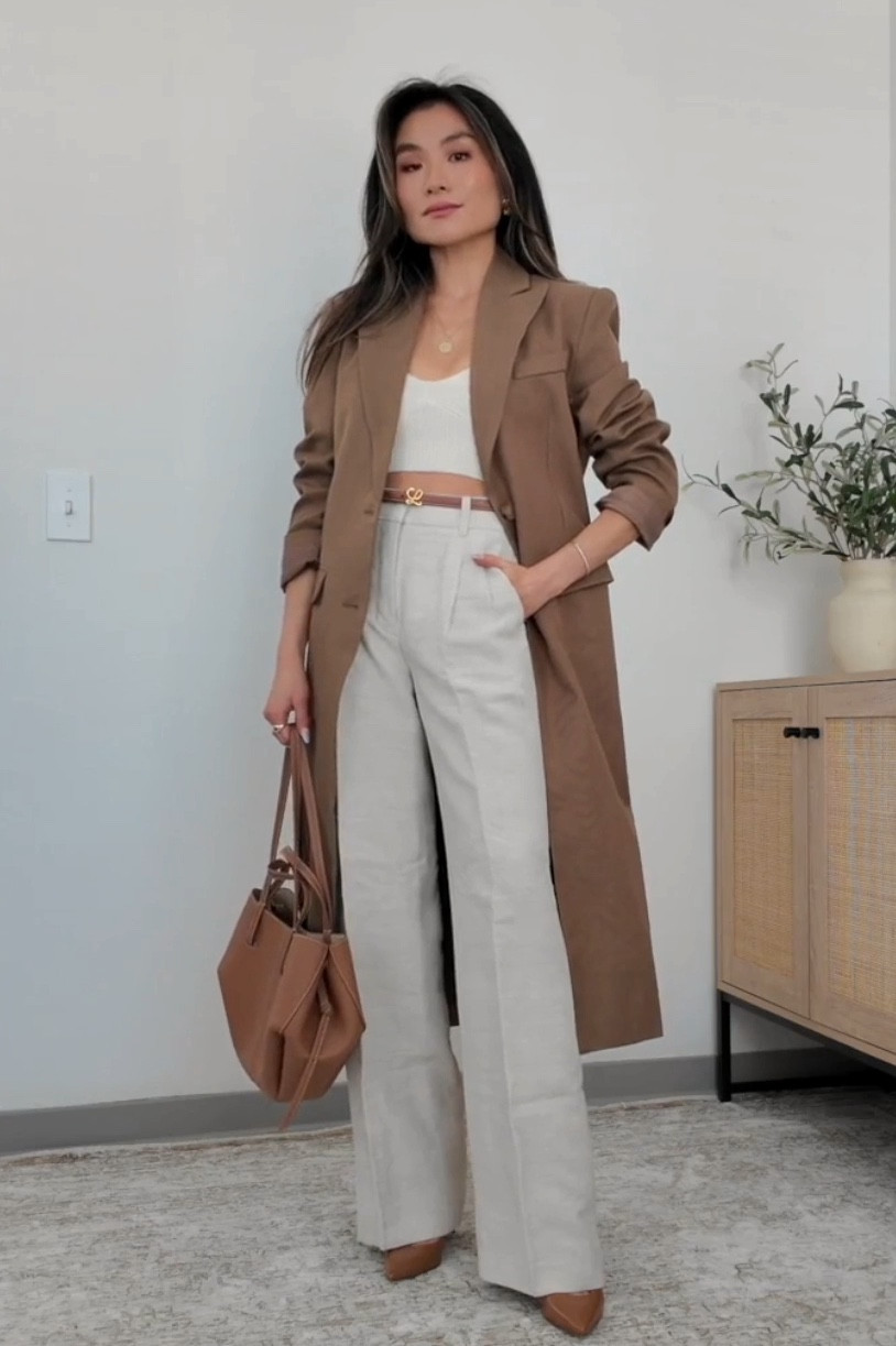 Brown & Beige Work Outfit Idea

▶  my measurements: 5’2” / 100 lbs / 32B / 00 bottoms
▶  watch the full video on YouTube 

Pairing beige with brown gives just enough contrast where its still warm and not so stark compared to our darker colors

#LTKStyleTip #LTKSeasonal #LTKWorkwear