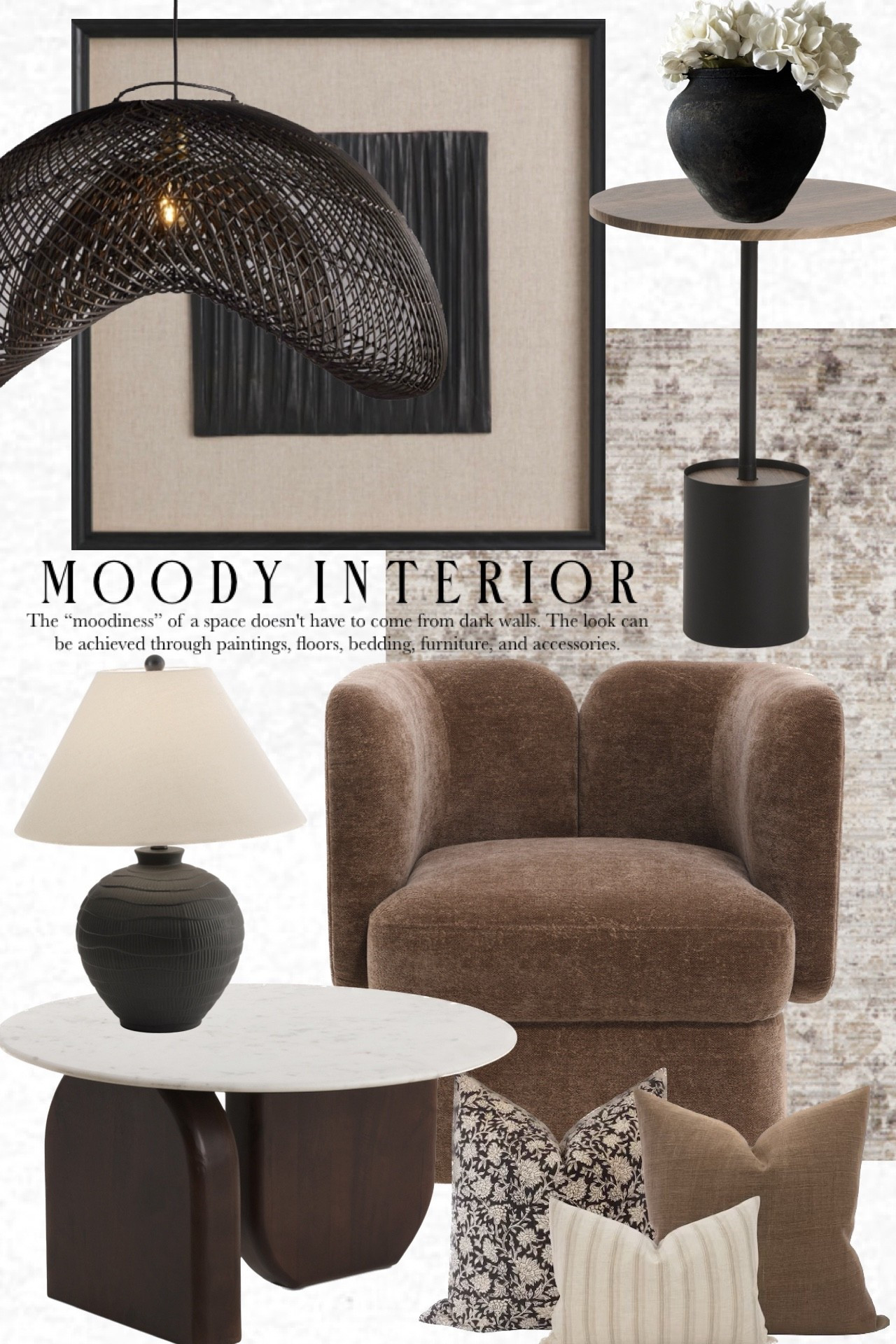 Moody Interior 🤎

#home #decor #interior #livingroom #furniture 

#LTKSaleAlert #LTKHome #LTKOver40