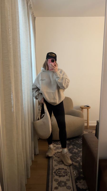 Sneakers tts I’m in an 8 so comfy I’ve been wearing about a year now and they are so cute! Size 8 in lululemon leggings TTS the best. Bag is gorgeous and for this style a great price!