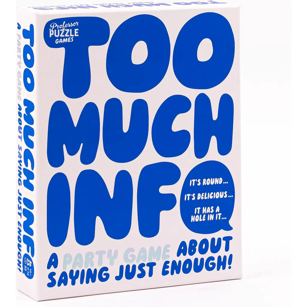 Professor Puzzle Too Much Info Hilarious Word Description & Guessing Game in Multicolored at Nordstrom | Nordstrom