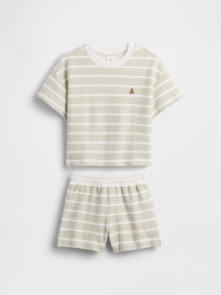 Baby & Toddler Terry Stripe Outfit Set | Gap (US)