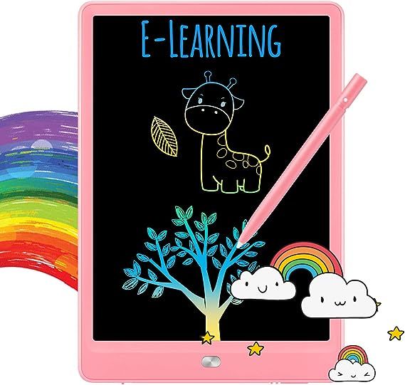 TEKFUN LCD Writing Tablet Doodle Board, 10inch Colorful Drawing Tablet Writing Pad, Girls Gifts T... | Amazon (US)