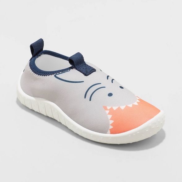 Toddler Boys' Slip-On Apparel Water Shoes - Cat & Jack™ Gray | Target