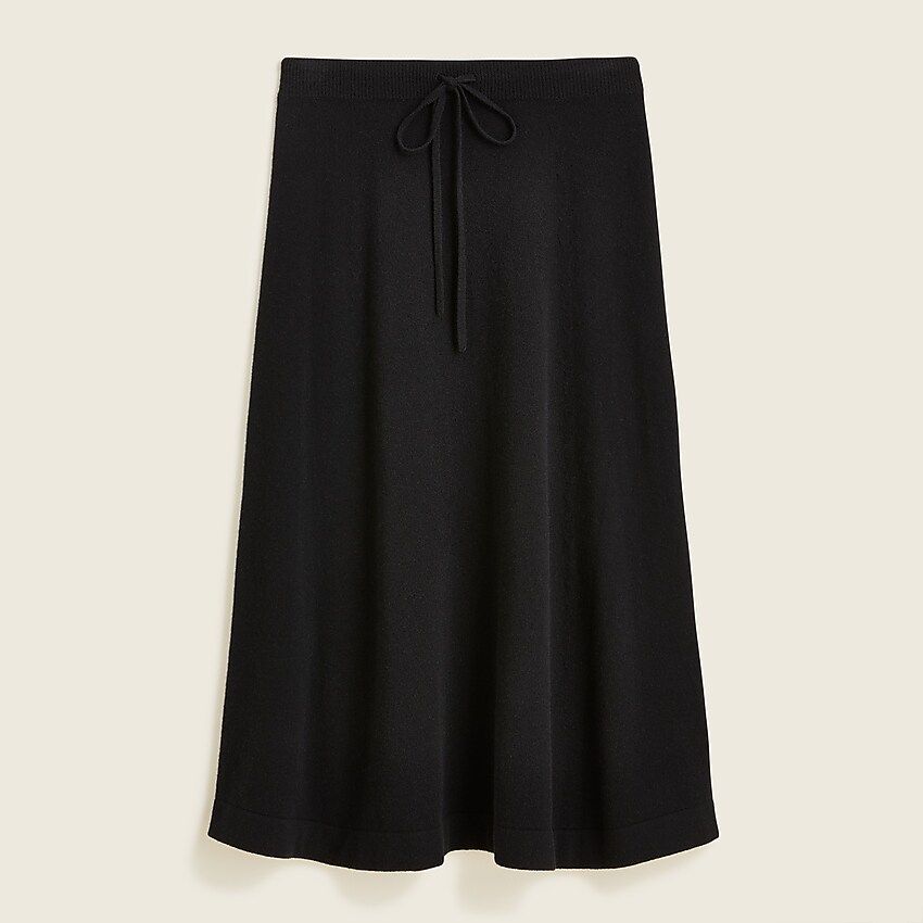 Cashmere tie-waist skirt | J.Crew US
