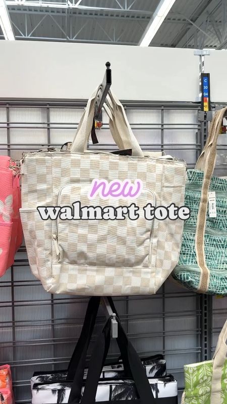 New walmart  checkered tote bag! 
The perfect insulated tote bag!!

#LTKfamily #LTKtravel #LTKitbag