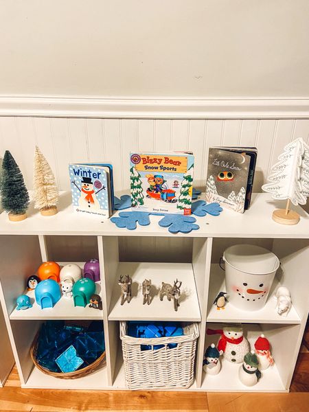 Winter themed toy rotation for toddlers. Toddler toy shelf. Themed toddler toys. Winter toys for toddlers. 


#LTKkids #LTKSeasonal #LTKfamily