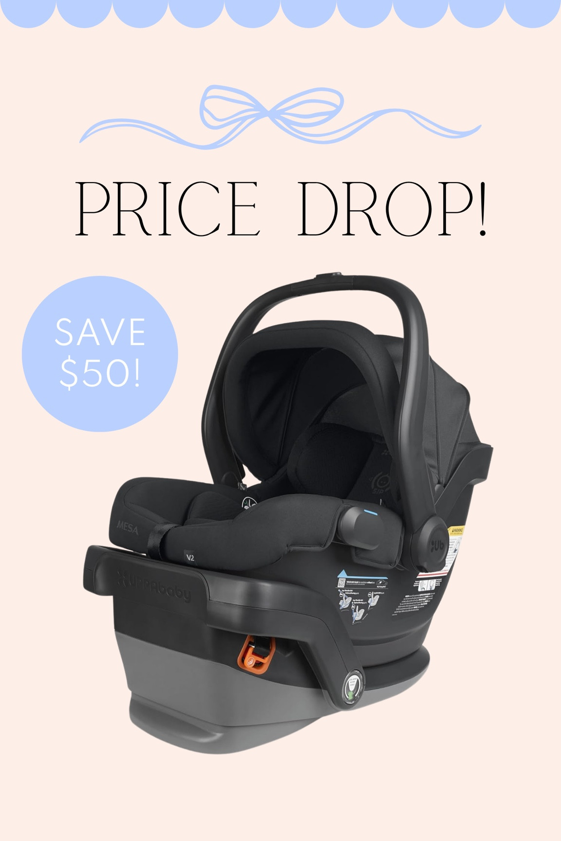 Save $50 on the car seat we bought! 4.7 star rating! 

#LTKBaby #LTKSaleAlert