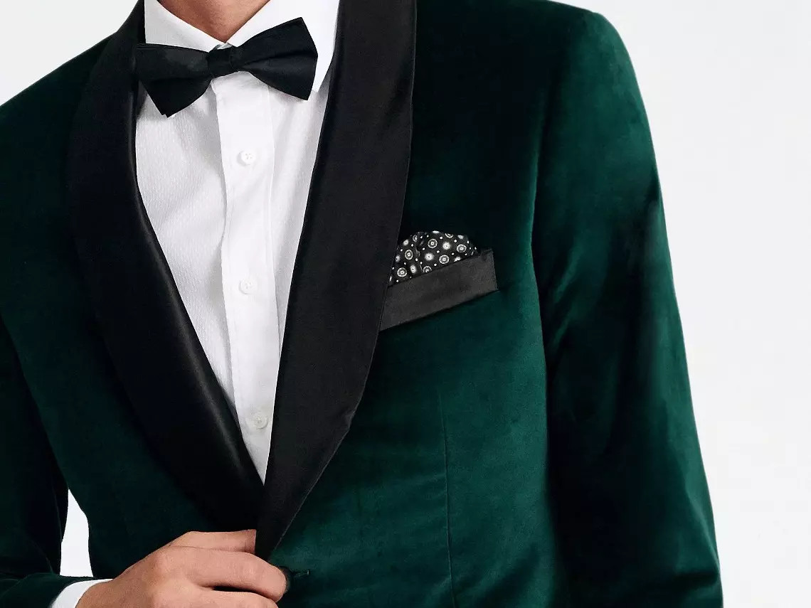 Harford Velvet Emerald Dinner Jacket | Indochino