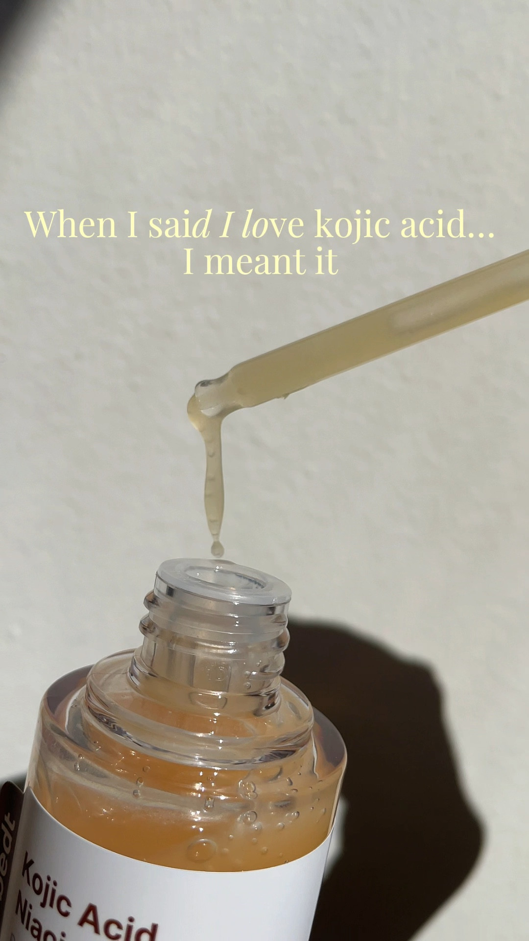 This kojic acid product is just a tad bit different 