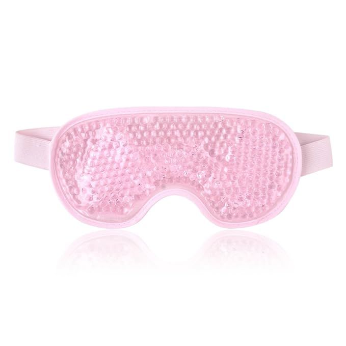 NEWGO Cooling Eye Mask Reusable Gel Eye Mask for Puffiness, Cold Eye Mask Eye Ice Mask Pack with ... | Amazon (US)