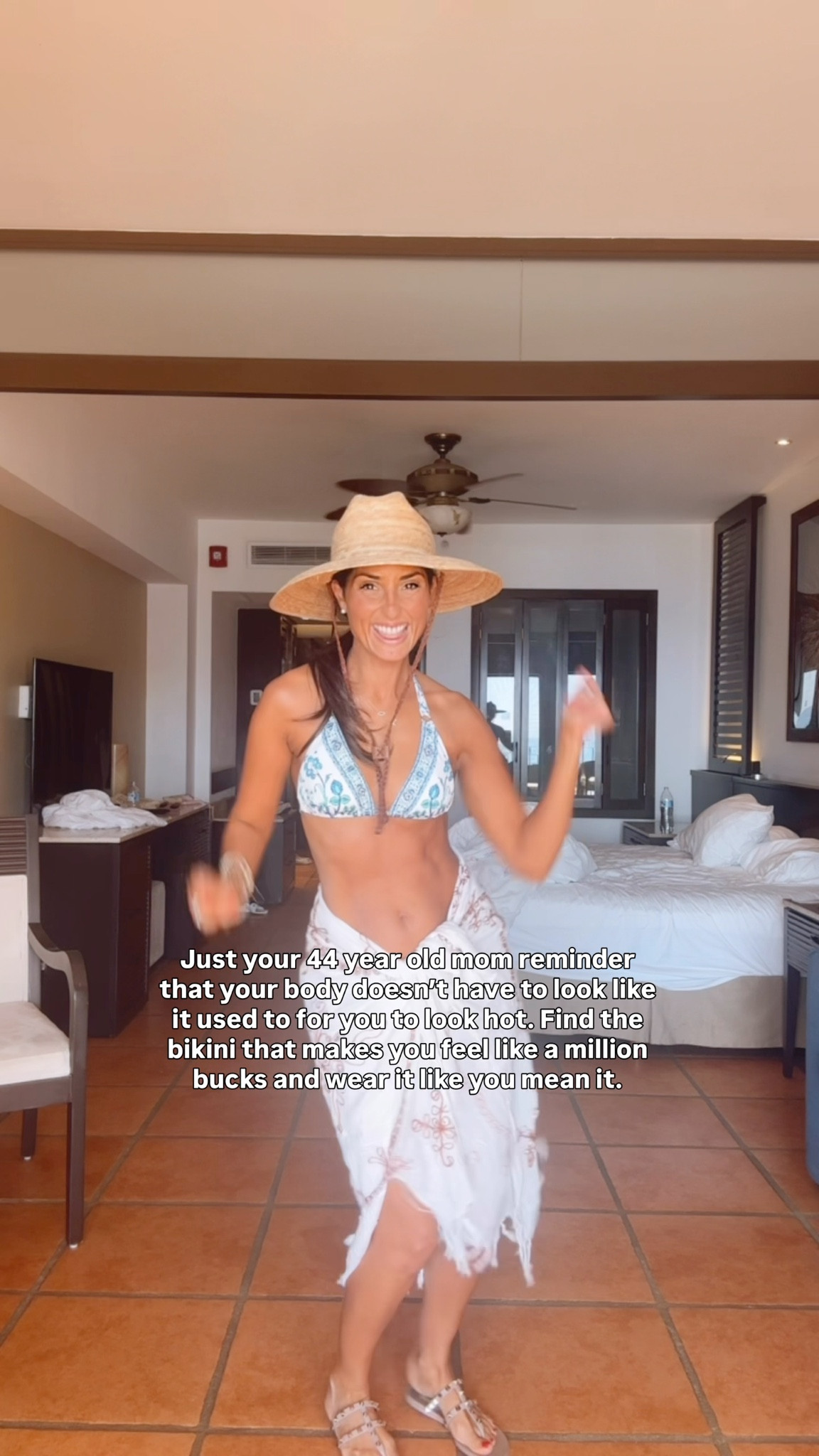 Splurge: Camilla and worth every penny in my opinion! A little more coverage in the back and amazing quality. My exact print in a bikini is sold out but the one piece is a available 🙌🏼 and I added similar bikini styles to mine 

Save: Amazon dupe - I haven’t tried this one on so can’t vouch for the fit print is just as good 👏🏼💙

#LTKHoliday #LTKSwim #LTKOver40