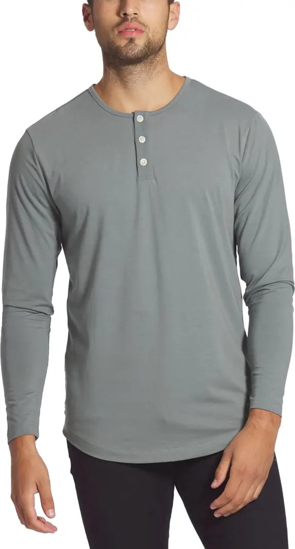 Trim Fit Long Sleeve Henley | Nordstrom