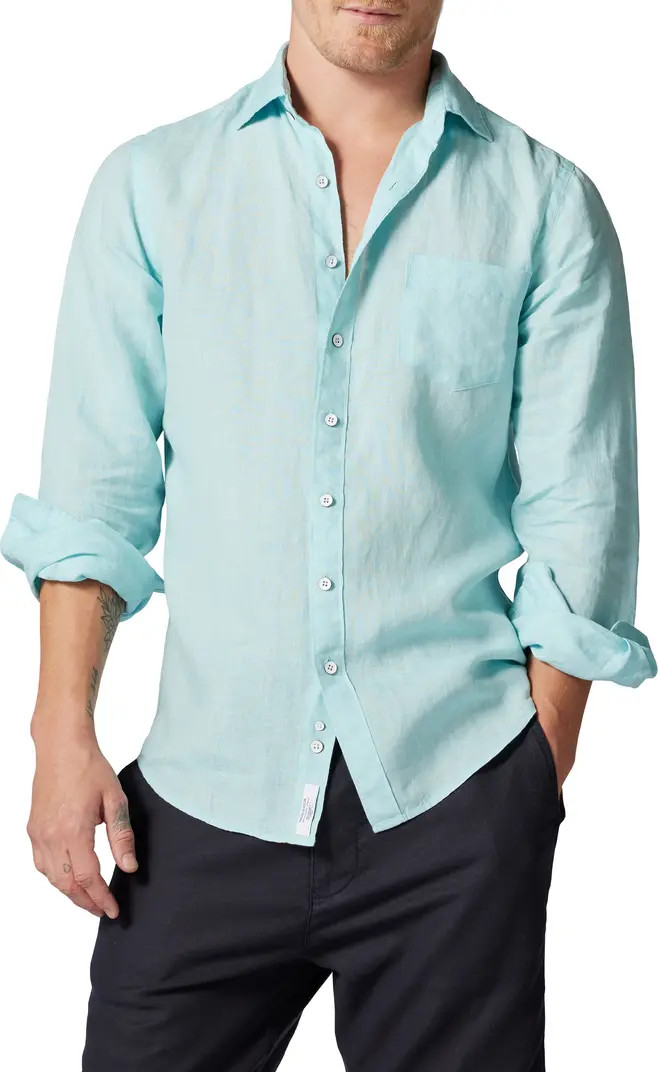 Coromandel Button-Up Linen Shirt | Nordstrom