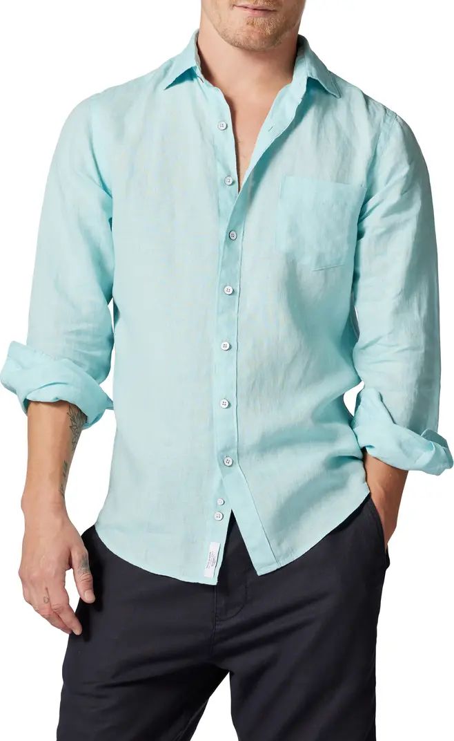 Coromandel Button-Up Linen Shirt | Nordstrom
