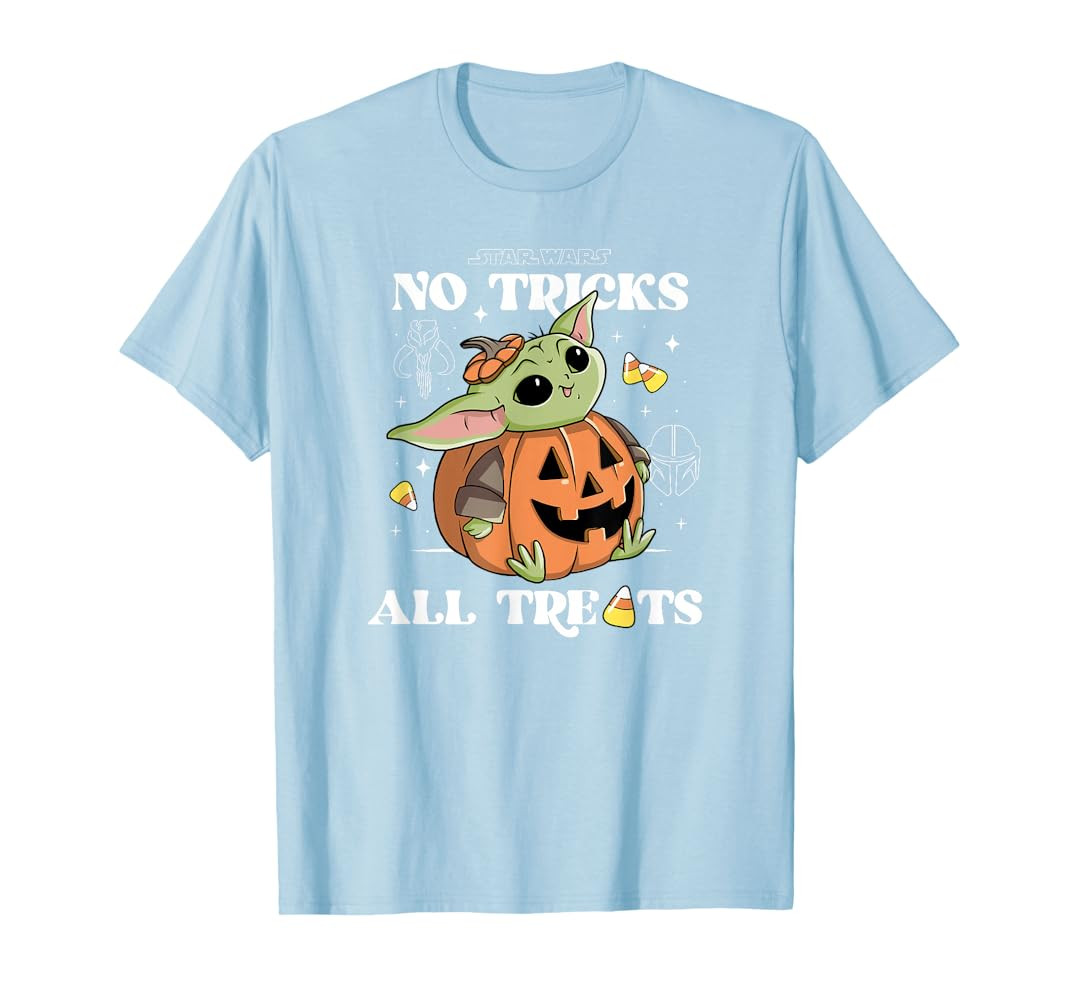 Star Wars: The Mandalorian Grogu Halloween Treats T-Shirt | Amazon (US)