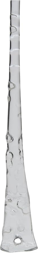 Department 56 Christmas Basics Glass Icicles Hanging Ornament Set, Various Sizes, Clear | Amazon (US)