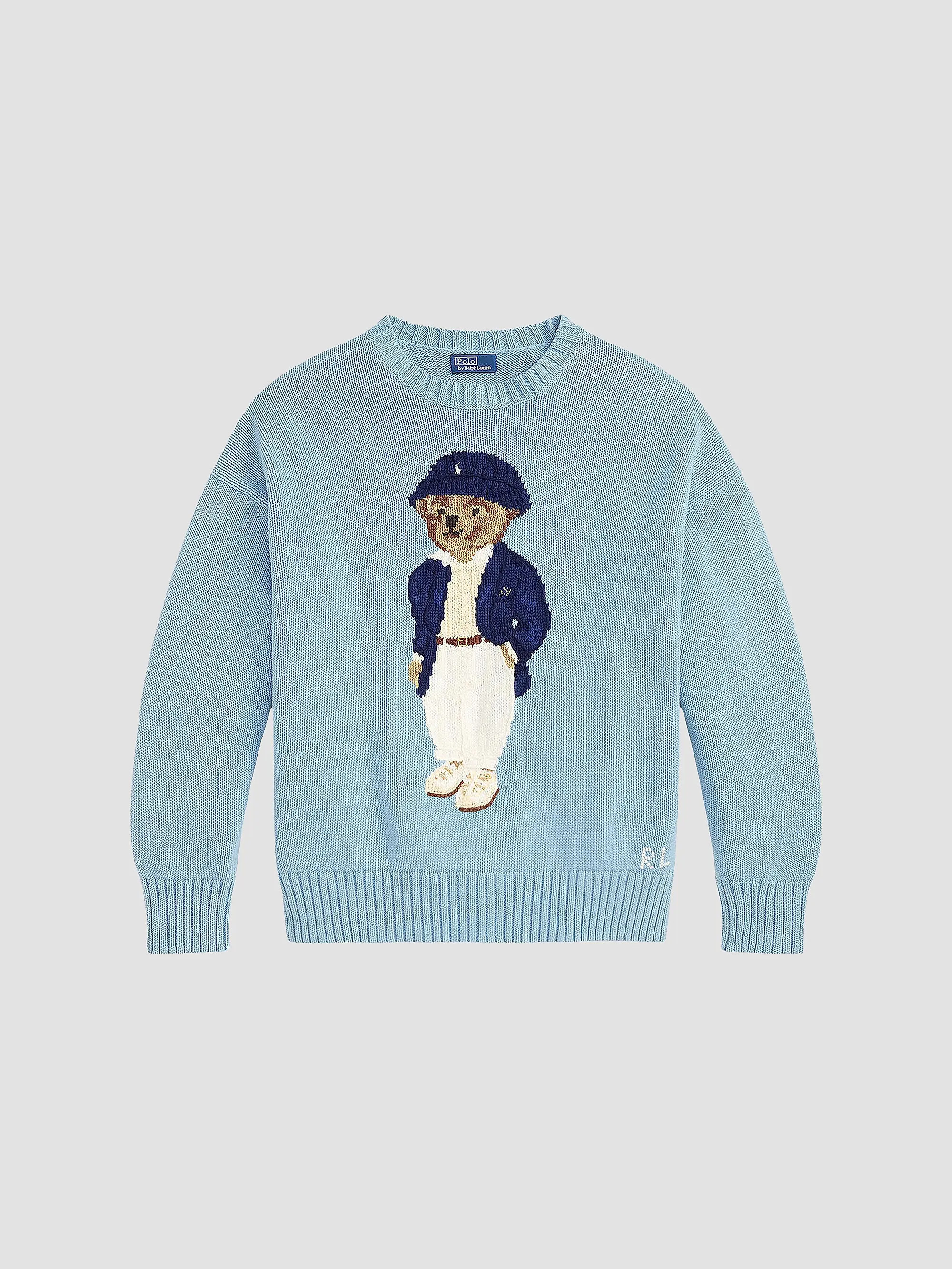 Polo Bear Oversize Cotton Sweater | Saks Fifth Avenue