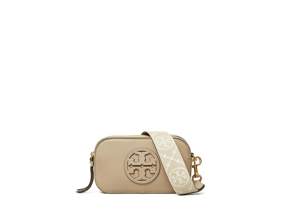 Tory Burch Miller Mini Crossbody Bag Women's Handbags Fresh Clay, Leather | Zappos