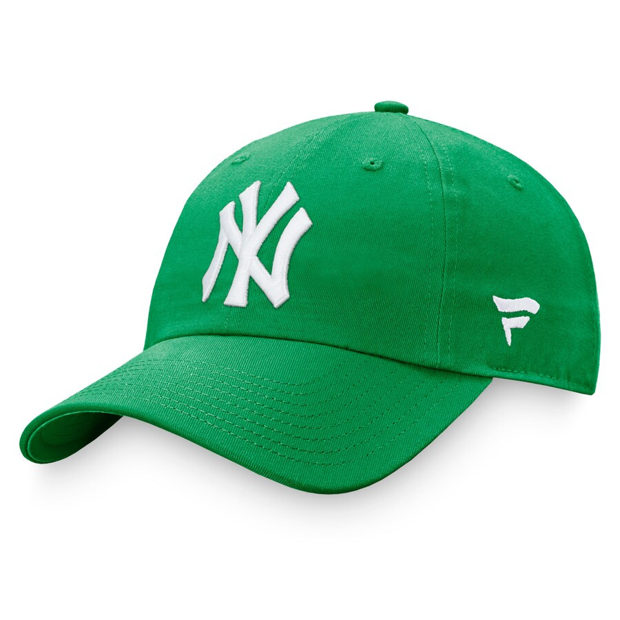 New York Yankees Fanatics Branded St. Patrick's Day Adjustable Hat - Kelly Green | Fanatics