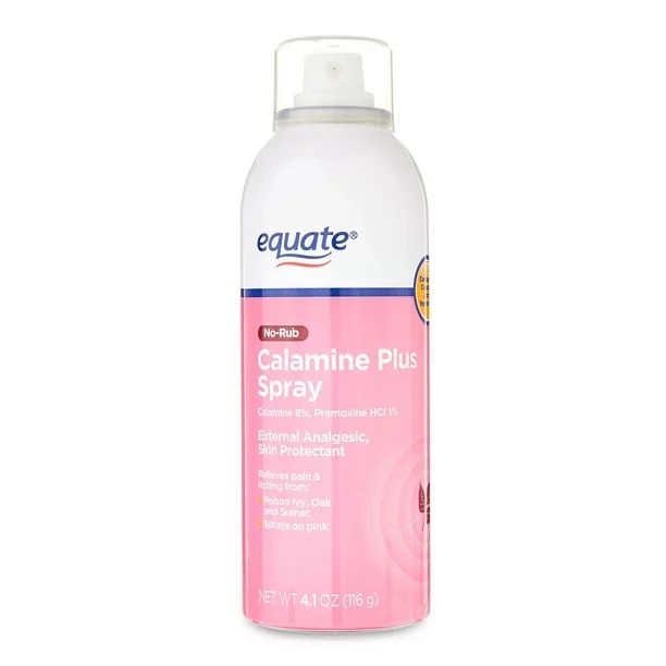 Equate No-Rub Calamine Plus Spray, 4.1 oz - Walmart.com | Walmart (US)