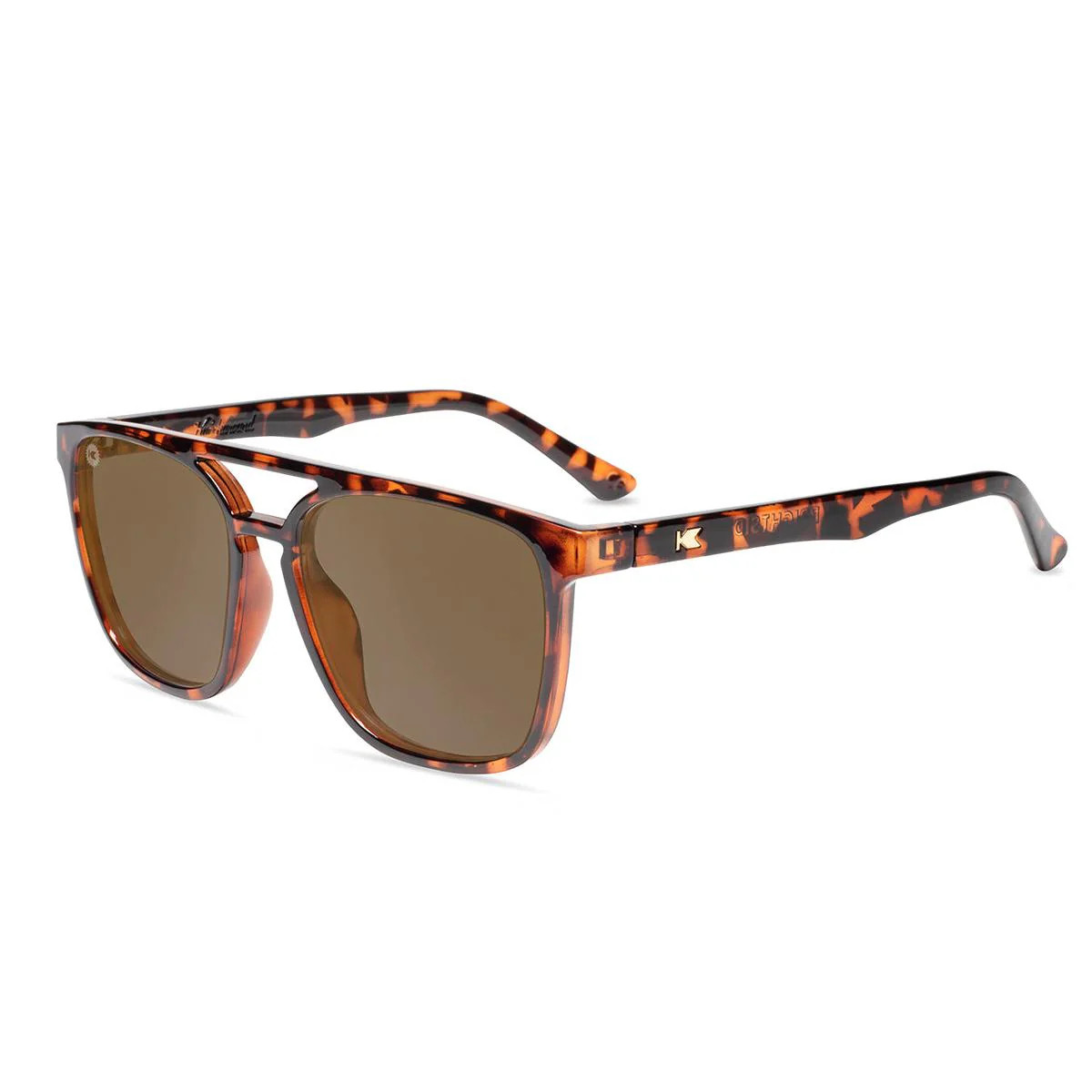 Glossy Tortoise Shell / Amber Brightsides | Knockaround