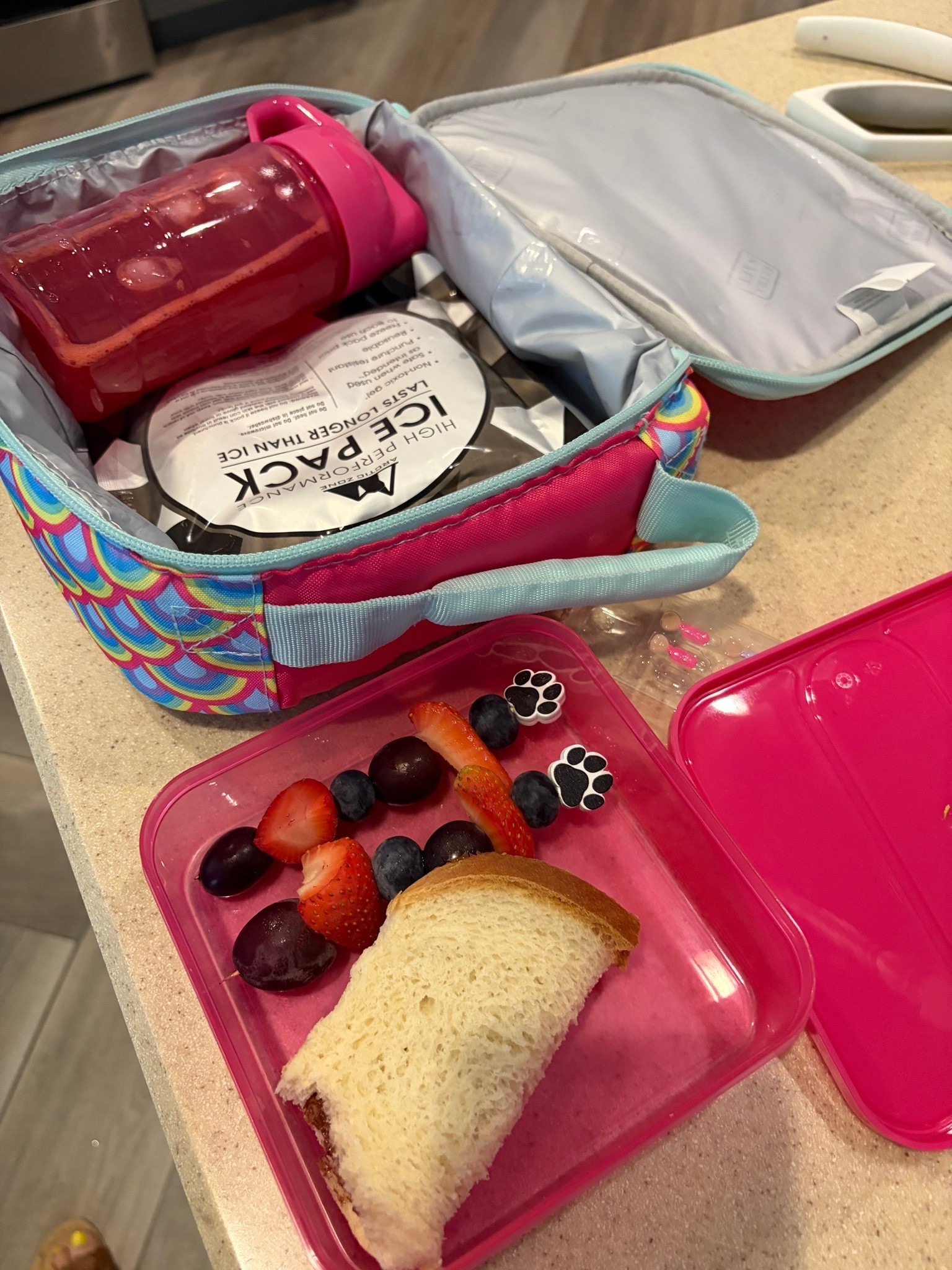 How cute was this lunch with the lunch box she got and used her fruit from her party!

#LTKKids #LTKfoodie #LTKmomlife