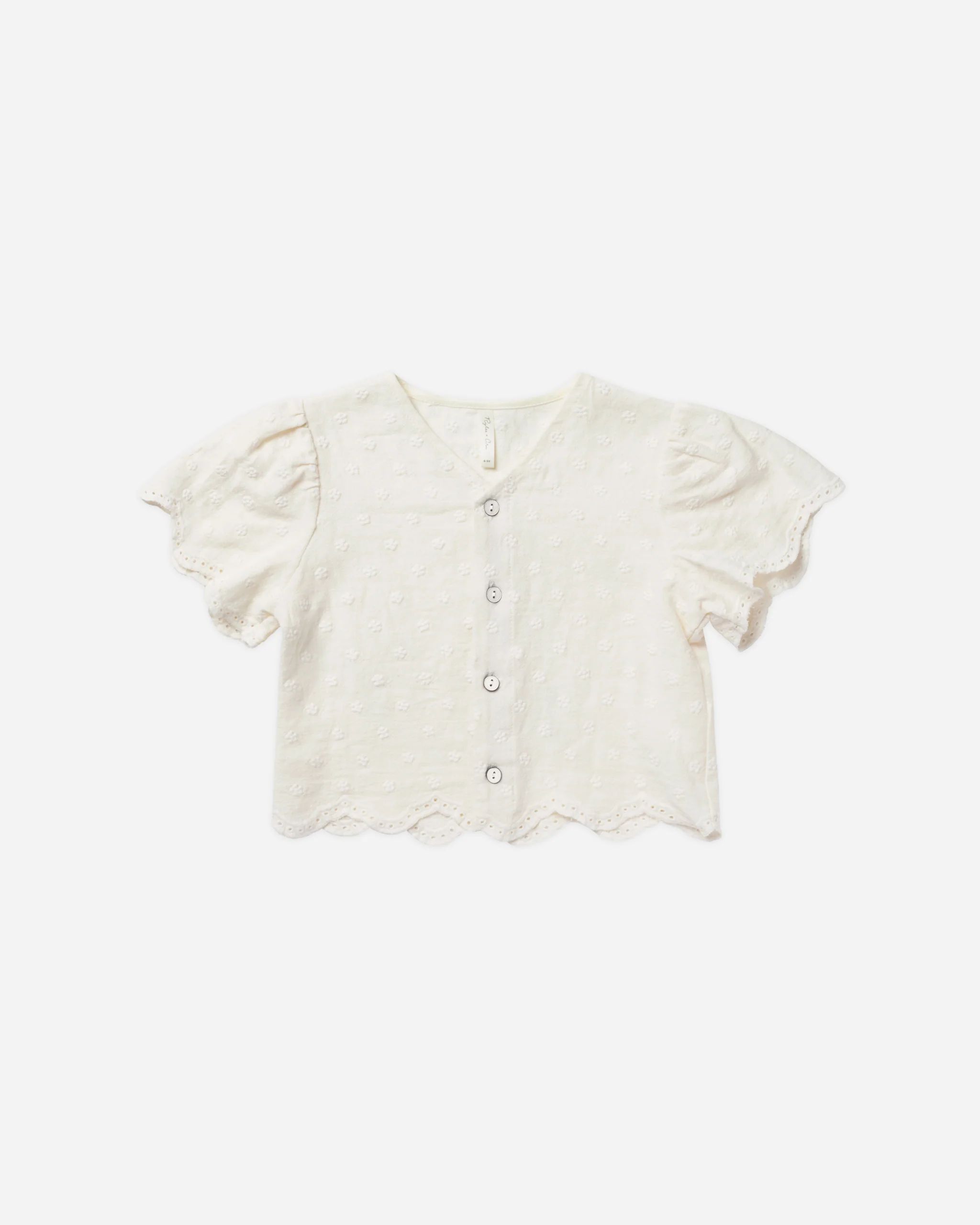 Cleo Top || Ivory | Rylee + Cru