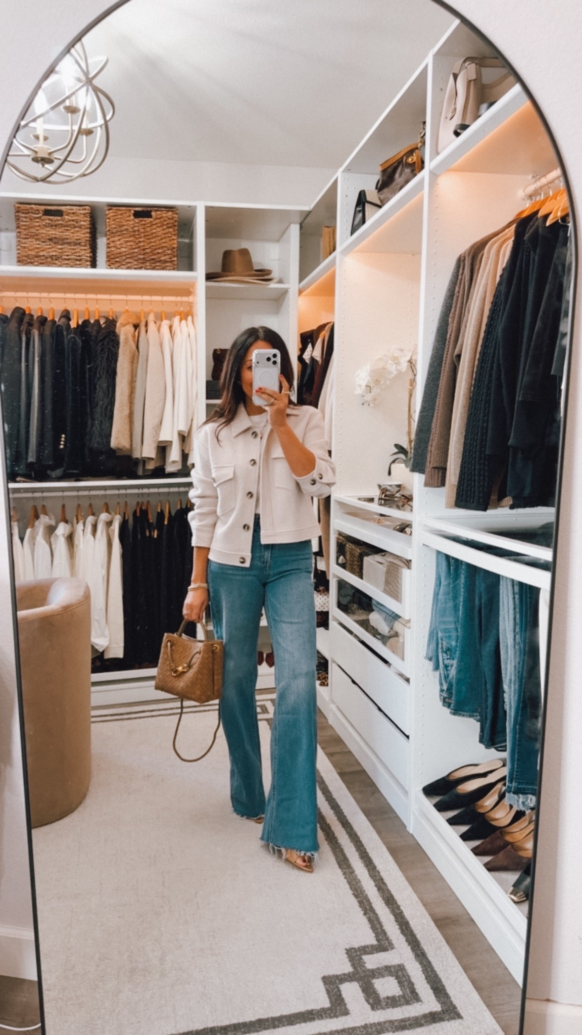 Jacket is a great piece for chilly days.. perfect for spring. Fits TTS
Jeans fit like a glove and just $50👏🏽 I’m wearing the 32inch inseam perfect with heels

#LTKOver40 #LTKootd