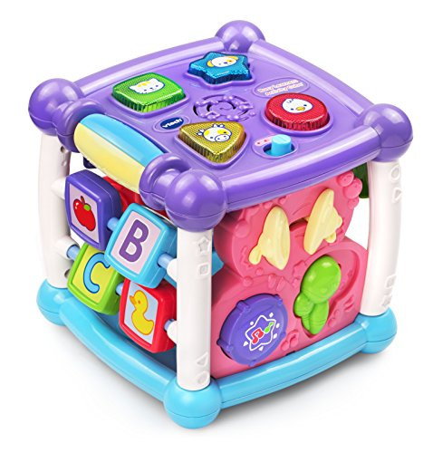 VTech Busy Learners Activity Cube, Purple | Amazon (US)