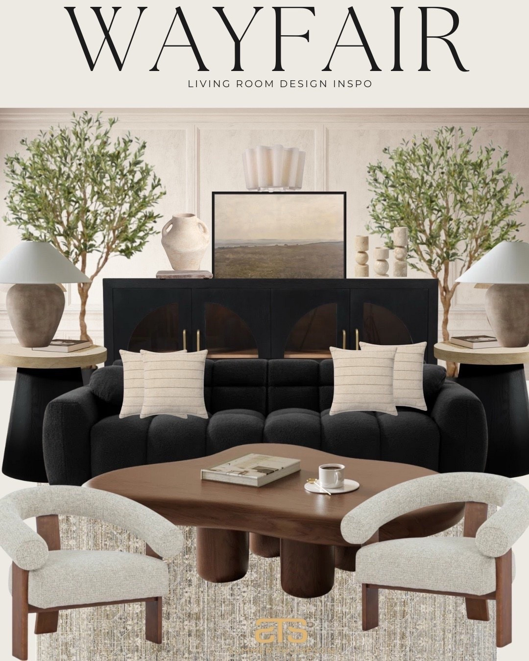 Neutral tones, bold textures, and modern curves — this Wayfair living room is everything 😍 From the boucle chairs to the sculptural coffee table, every piece is a vibe. Linking all the finds for your next living room refresh!

#WayfairFinds
#LivingRoomInspo
#NeutralHomeDecor
#ModernLivingRoom
#BoucleChairs
#HomeDecorTrends
#InteriorStyling
#WayfairHome
#CoffeeTableDecor
#ContemporaryDesign


#LTKHome
