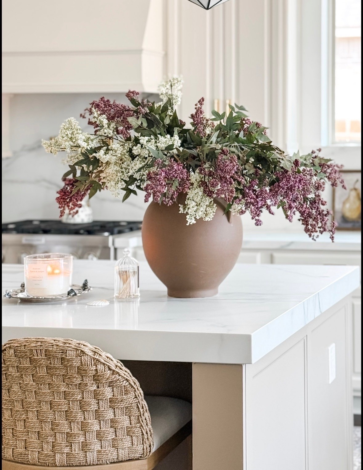 One of the easiest designer tricks? Decorate vertically.

Adding taller arrangements, branches, or oversized stems naturally draws the eye upward, making your ceilings feel higher and your space feel more curated. It’s a simple change that adds dimension, balance, and that collected, designer look—without needing to fill every surface.

Sometimes it’s not about adding more decor… it’s about adding height in the right places.

#LTKHome