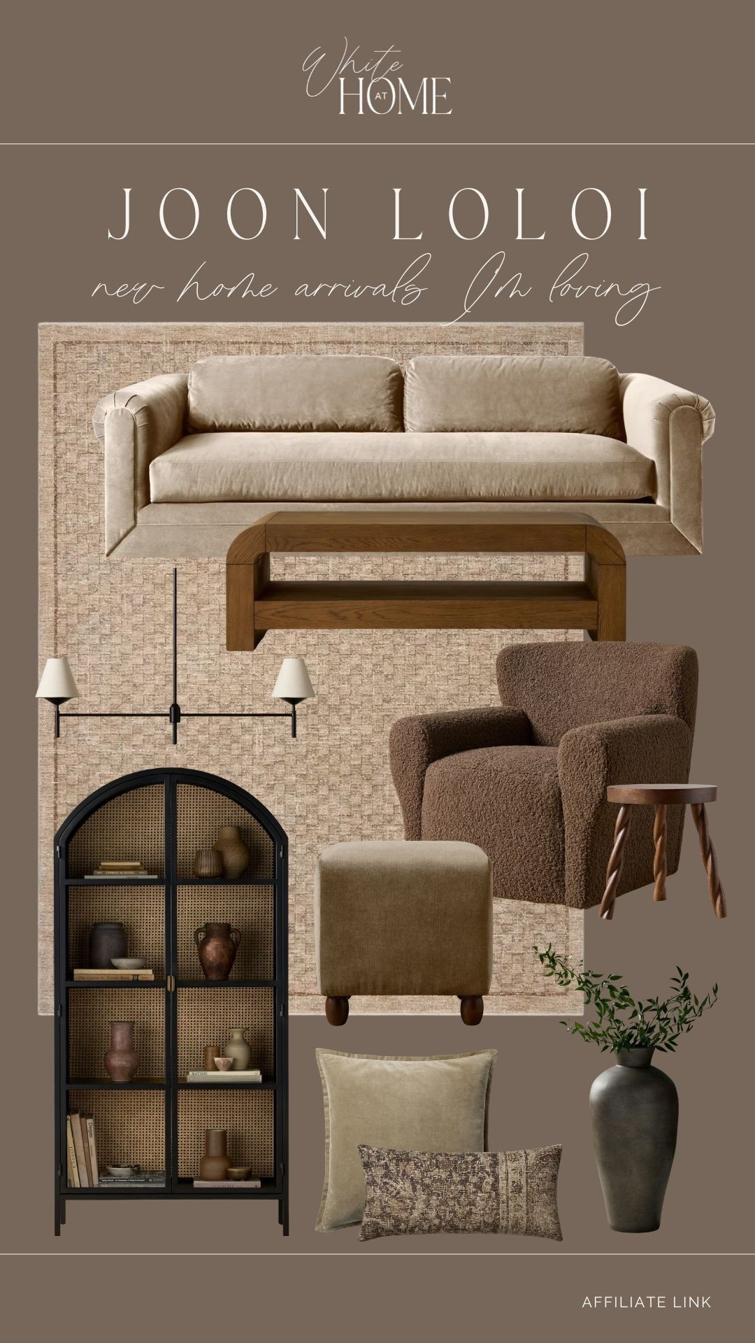 Joon Loloi is now available on LTK! They have the prettiest mix of rugs, furniture, decor, and lighting. Warm neutrals with organic textures. One of my favorite neutral rugs is part of the Lone Fox collection and available to shop below! 

#LTKSaleAlert #LTKHome