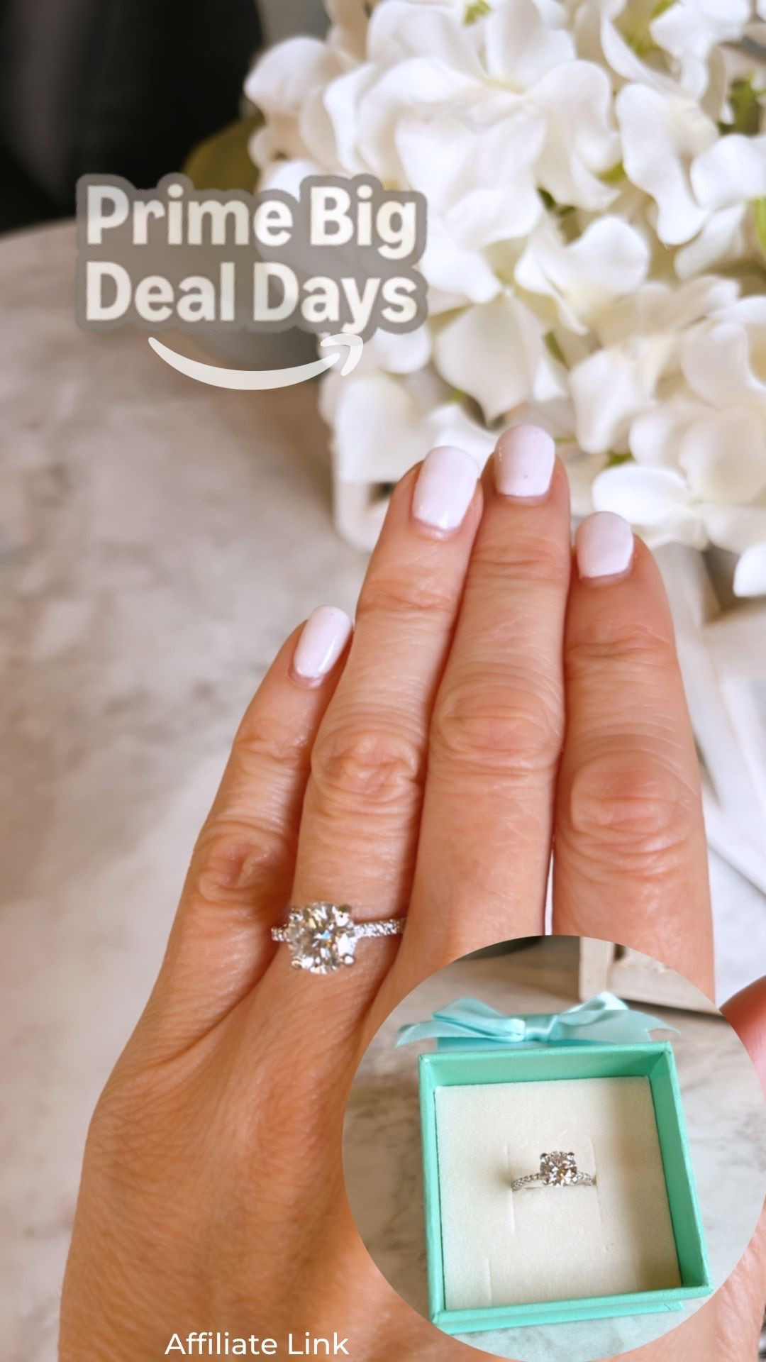 Big deal days SALE! This ring is absolutely stunning! Great for travel