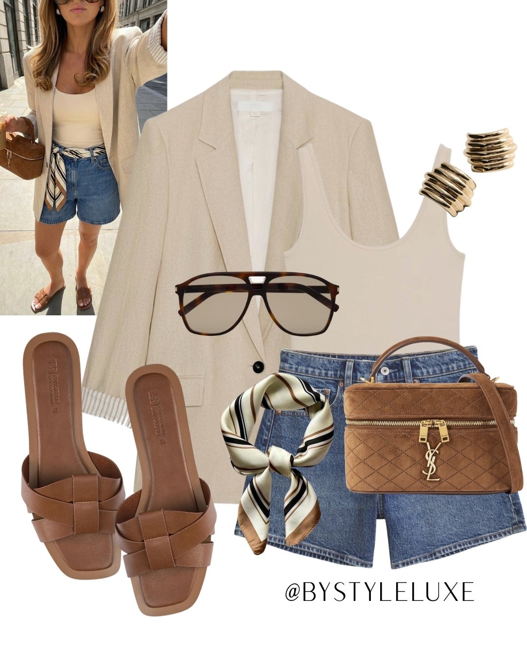 DENIM SHORTS - Styling these mid blue @abercrombie denim shorts with a chic linen blazer for spring/summer

#shorts #blazer #denim

#LTKspring #LTKsummer #LTKuk