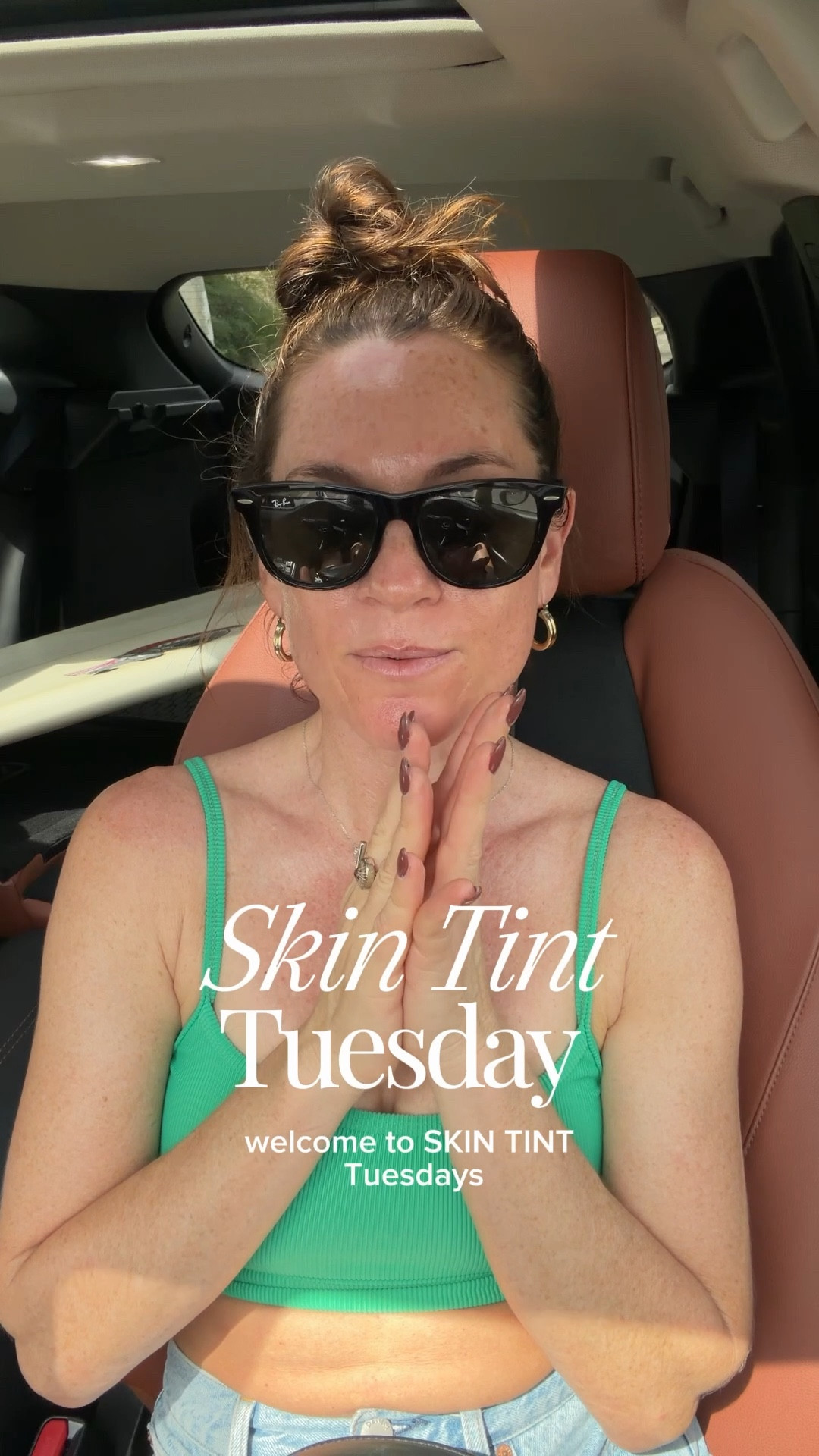 Skin Tint on real skin today’s feat @Saie slip tint I am shade three for reference // linked below with lip combo xx 

#LTKSaleAlert #LTKBeauty #LTKOver40