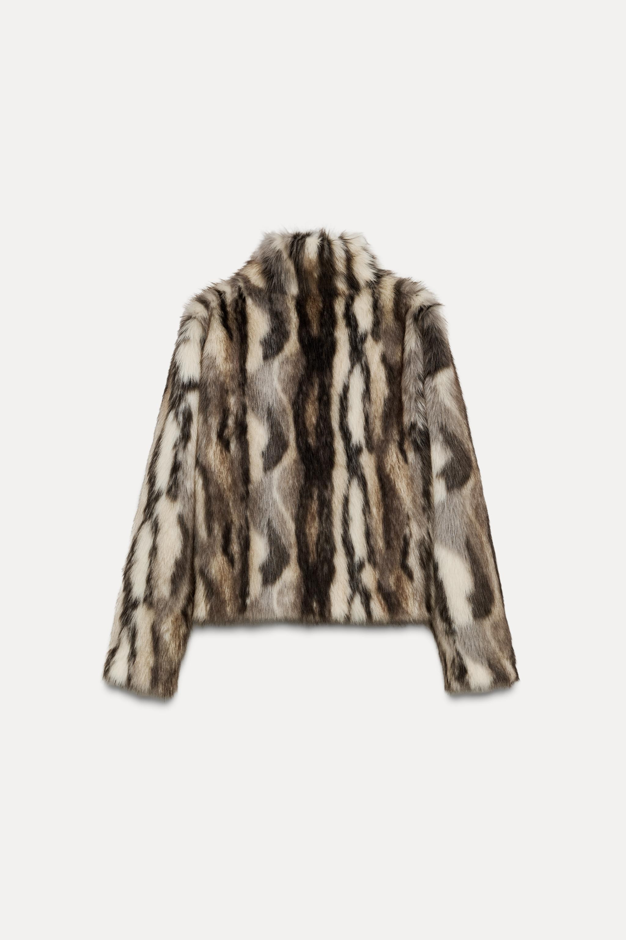 FAUX FUR COAT ZW COLLECTION | Zara US