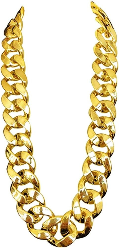 Big Chunky Plastic Hip Hop Chain Necklace,26",32",36",40" | Amazon (US)