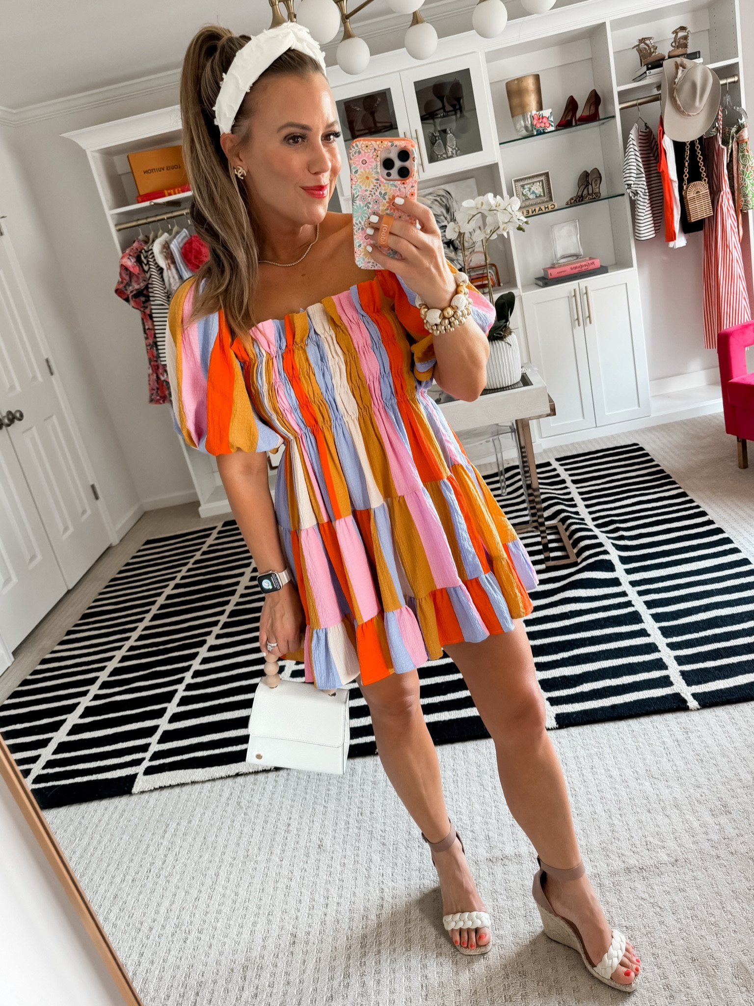 Code LAURENL15 for dress. Wearing an XS. 

Bracelets are @shoplaurenlily,

#LTKSeasonal #LTKFindsUnder100 #LTKStyleTip