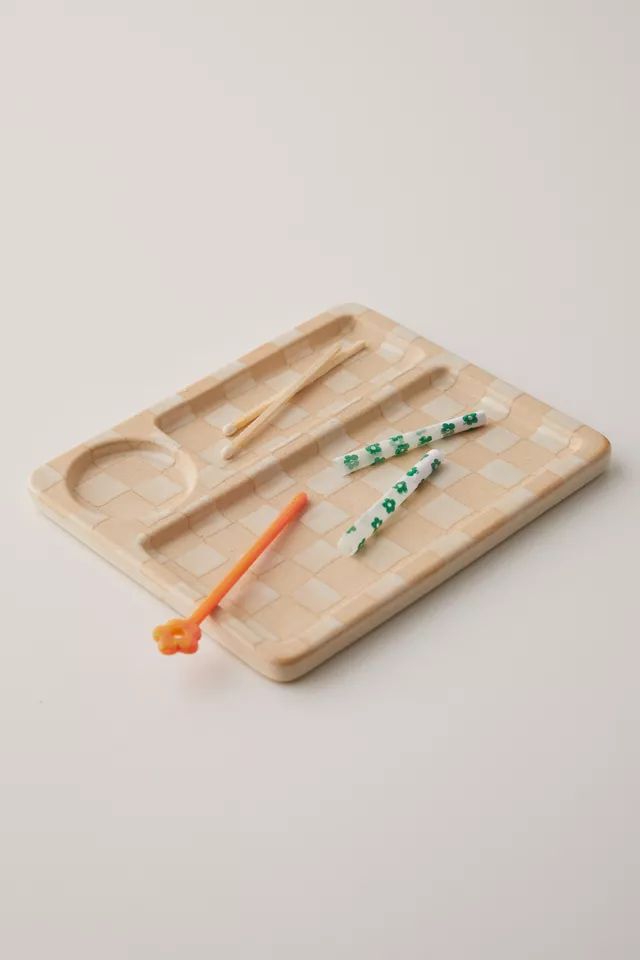 Myla Checkerboard Tray | Urban Outfitters (US and RoW)