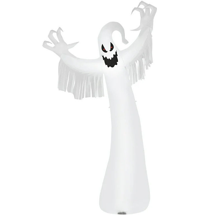 Topbuy Ghost Blow Up Halloween Outdoor Yard Inflatable, with LED Lights 12' | Walmart (US)