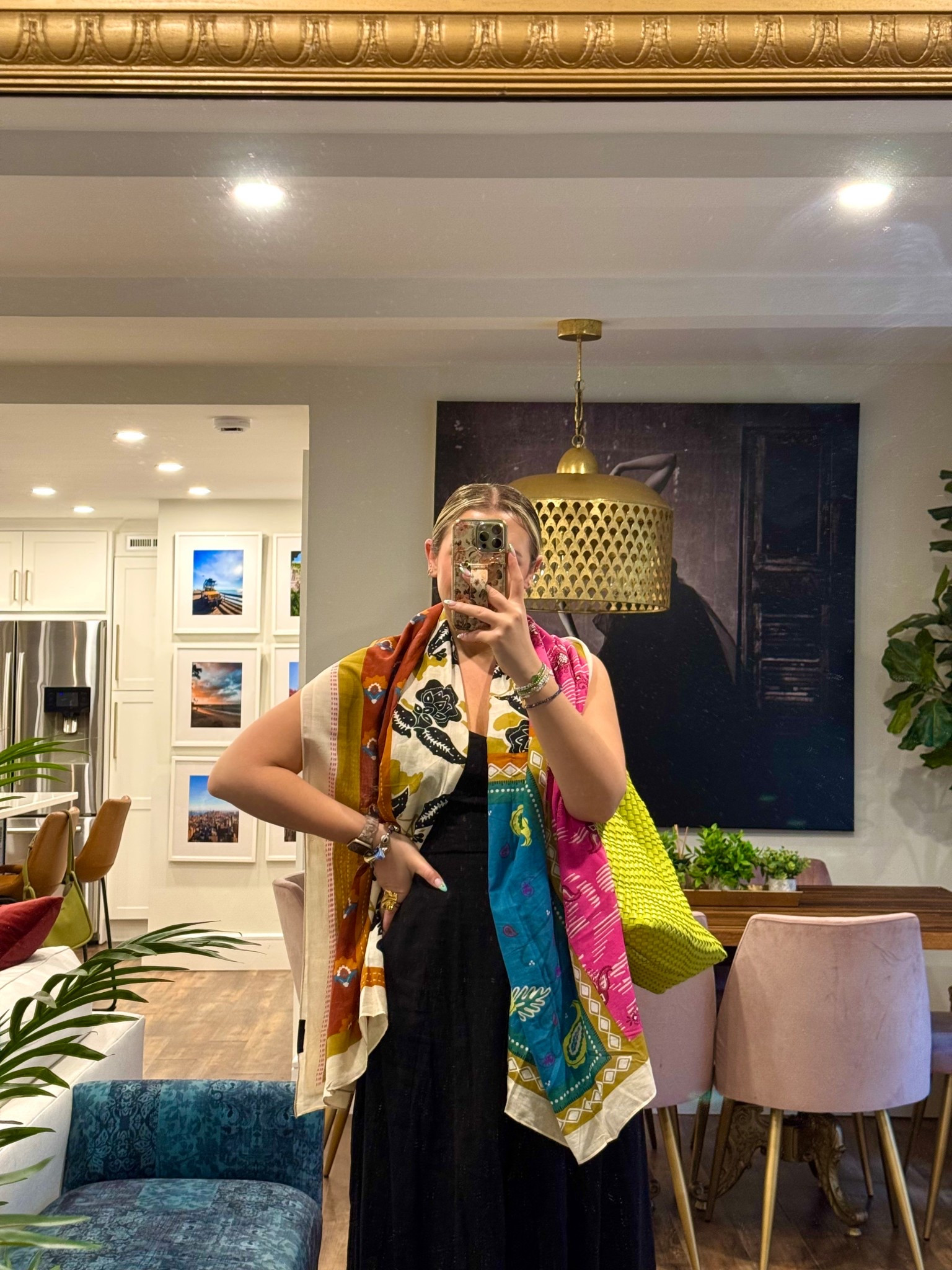 Gorgeous printed scarf, love the colors! Could be a sarong too! 

#LTKSeasonal #LTKFindsUnder50 #LTKSwim