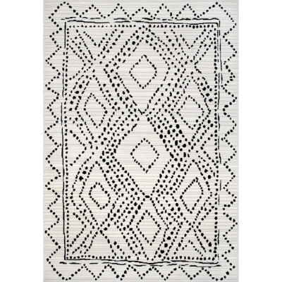 NuLoom Mila Dotted Diamond Trellis 5' x 8' Area Rug | Ashley
