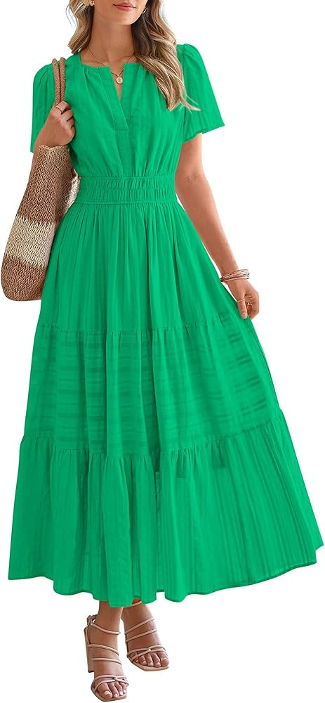 BTFBM Womens Summer 2026 Casual Maxi Dresses | Amazon (US)