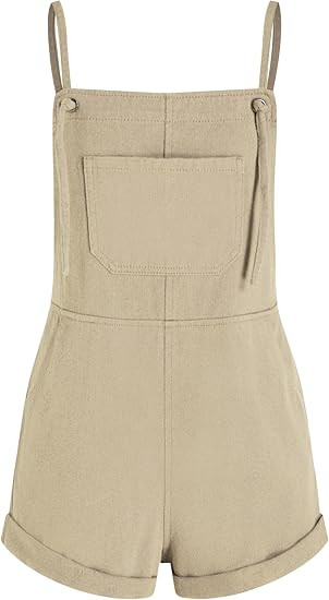CIDER Overall Shorts For Women Jean Denim Rompers Adjustable Strap Loose Fit Overalls Summer Casu... | Amazon (US)